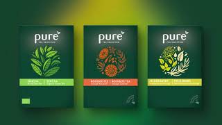 Hajok Design Craft Brand Story and Packaging Design for Pure Tea Selection