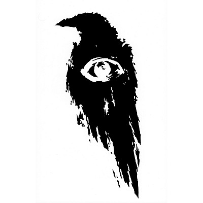 Eye and crow